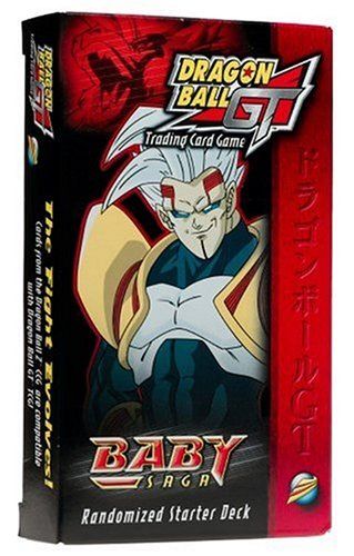 BOGO SALE - Rare Dragon Ball GT Baby Saga Starter Trading Card Deck - 2006