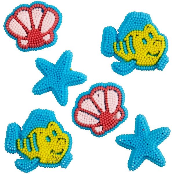 *Little Mermaid Edible Icing Cake Top Decorations - Under the Sea