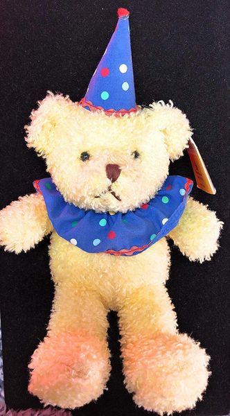 Happy Birthday Teddy Bear Plush, 6in - Yellow