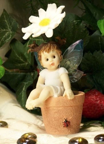 *Rare My Little Kitchen Fairies: Oopsey Daisy Fairy Figurine, by Enesco - 2002