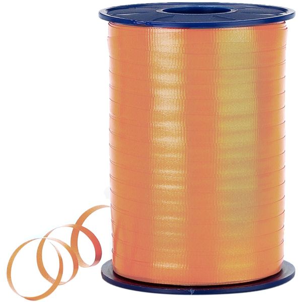 Coral/Peach Crimped Curling Ribbon, 3/16-Inch by 500-Yard