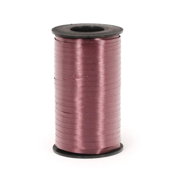 Burgundy Crimped Curling Ribbon, 3/16 Inch by 500 Yards - Burgundy Ribbon