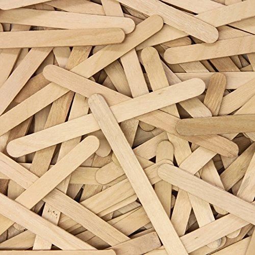 150ct Natural Wood Craft Sticks - Arts
