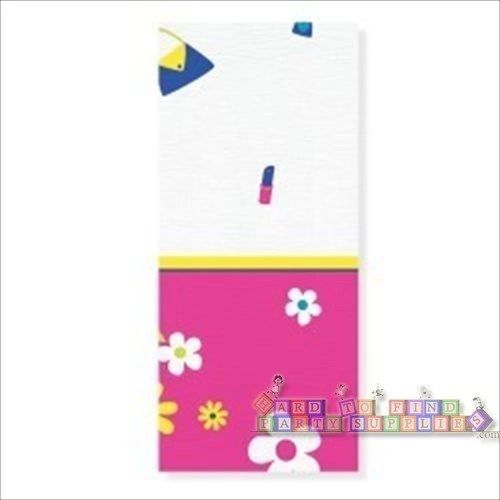*Rare Disney Brite Fun Minnie Mouse Table Cover, 54x84in