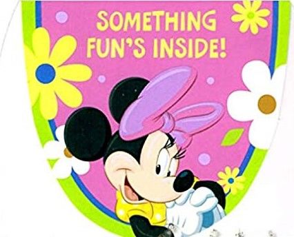 BOGO SALE - Rare Disney Brite Fun Minnie Mouse Birthday Party Packaged Invitations, 8ct
