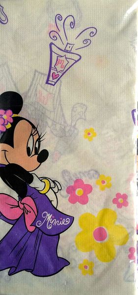 *Rare Vintage Disney Dress Up Minnie Mouse Table Cover, 54x84in