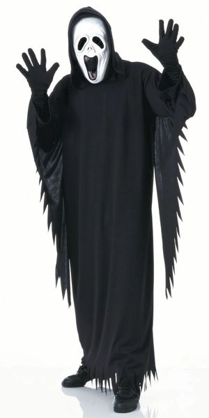 *Howling Ghost Horror Scream Costume and Mask, Men's - Halloween