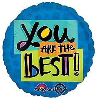 *You Are the Best! Blue Foil Balloon, 18in - Appreciation - Thank You - Assistant