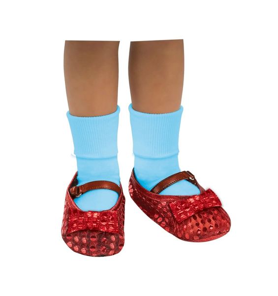 Red Sequin Shoe Covers - Dorothy - Wizard of Oz - Purim - After Halloween Sale - under $20