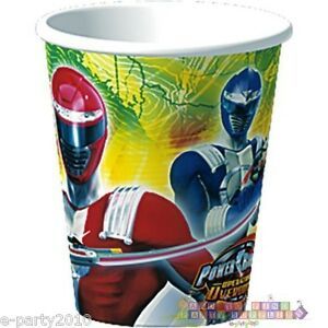 BOGO SALE - Power Ranger Operation Overdrive Birthday Party Cups, 8ct - 9oz