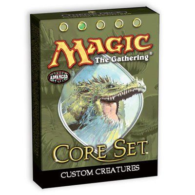 Magic the Gathering MTG 9th Edition Core Set Custom Creatures Theme Deck, 2005 - (upc:653569063681)