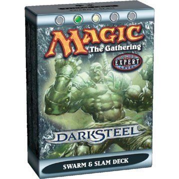 Magic the Gathering DarkSteel Swarm & Slam Theme Deck, 2004 - (upc:076930968451)