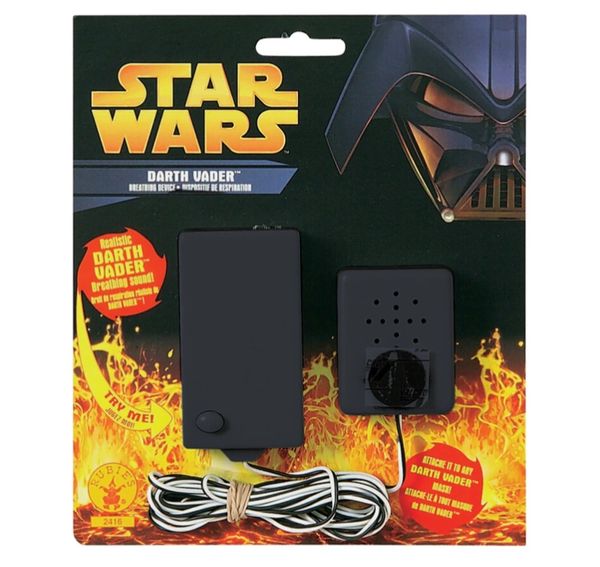 Star Wars Darth Vader Breathing Device - After Halloween Sale - under $20