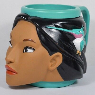 *Rare Vintage Disney Princess Pocahontas Figure Character Cup, 1994