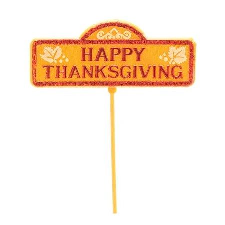 *Happy Thanksgiving Decorative Picks, 3 Picks