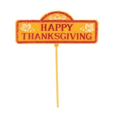 *Happy Thanksgiving Decorative Picks, 3 Picks