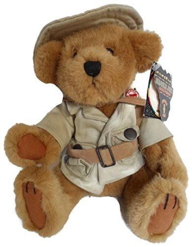 *Rare Vintage Safari Friends "Jungle Joe" Plush Brown Teddy Bear, 8in