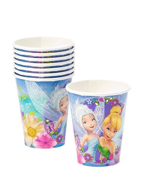 Disney Tinker Bell Birthday Party Cups - 9oz, 8ct