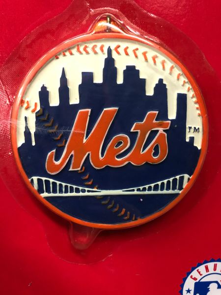 BOGO SALE - Rare Official Major League Baseball Mets Ornament - by Kurt Adler - Holiday Sale
