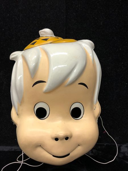 Rare Flintstones Mask - Bam Bam Mask Kids - Discontinued