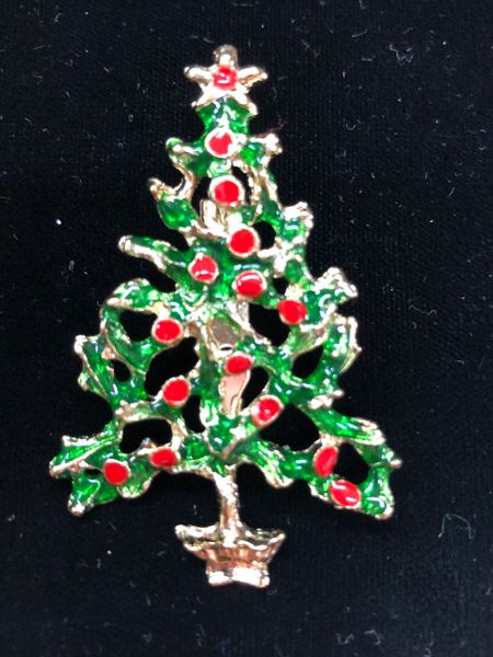 Christmas Tree Pin - Holiday Sale