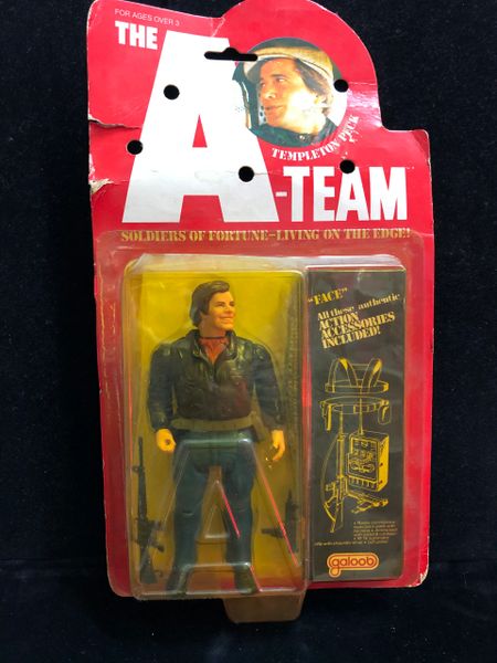 *Rare Galoob A-Team Templeton Peck Action Figure Toy Doll, 1983