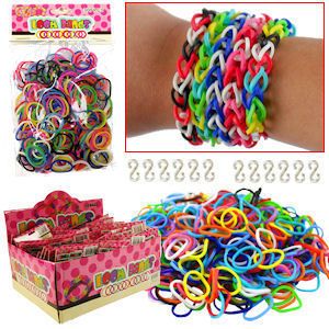 * Craft Rainbow Loom Bands