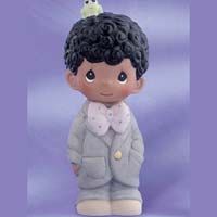 Precious Moments Best Man Porcelain Boy Figure, 2001 (902020)