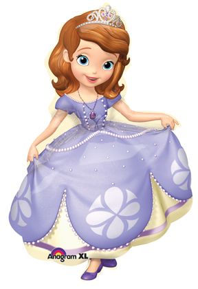 *Disney Princess Sofia the First Shape Foil Balloon, 31in