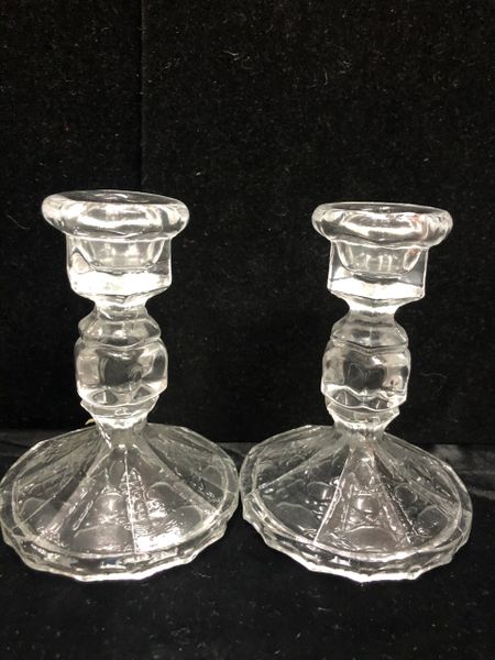 *Crystal Taper Candlelight Holders, 2ct - Bridal Gifts - Wedding - by Price Products