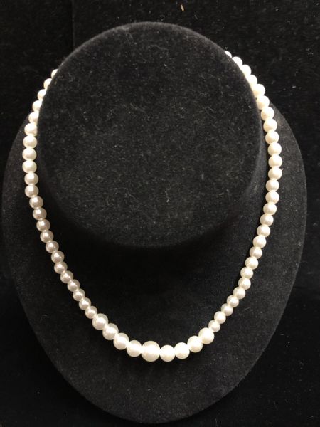 Faux Pearl Necklace - Mom Gifts - Costume Jewelry Sale - Mother's Day