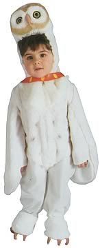 *Deluxe Harry Potter Furry Hedwig the Owl Costume, Kids Small 4-6 - Halloween