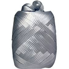 *Silver Curling Ribbon Roll, 75ft