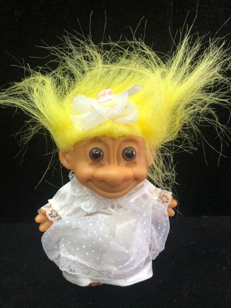 Yellow cheap hair doll