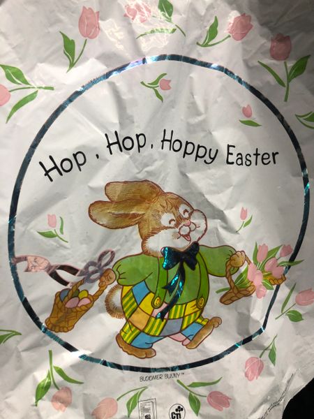 Happy Easter Round Foil Balloon,18in