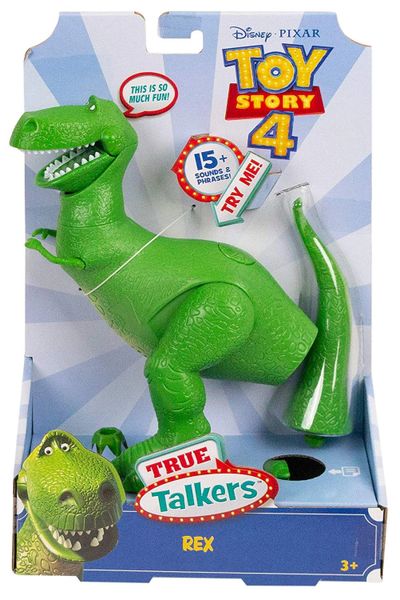 Disney Pixar Toy Story 3 True Talkers Rex Figure - 7in