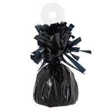 Black Foil Balloon Weight