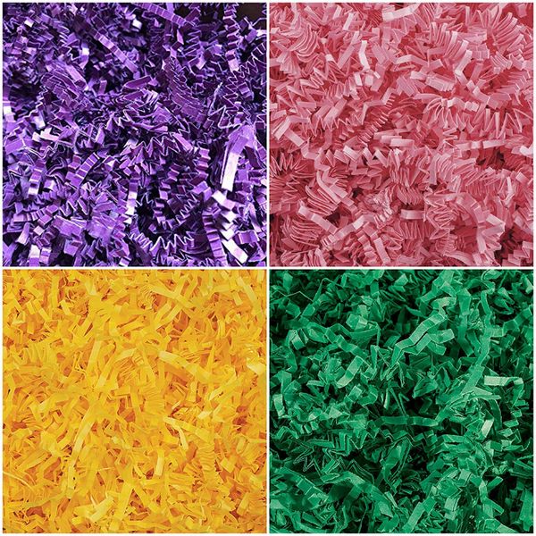 Decorative Shred, Shredded Paper Grass, Gift Bag Filler - 1.5oz - Easter Grass - Easter Baskets Supplies