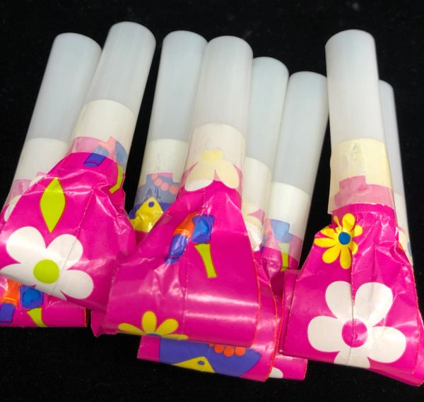 Rare Disney Brite Fun Minnie Mouse Birthday Party Blowouts, 8ct - Discontinued