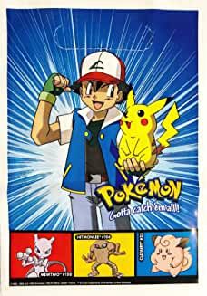 *Rare Pokemon/Pikachu Birthday Party Favor Loot Bags, 8ct, 1999