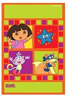 Rare Dora the Explorer Birthday Party Favor Loot Bags, 2pks - 16ct - Discontinued