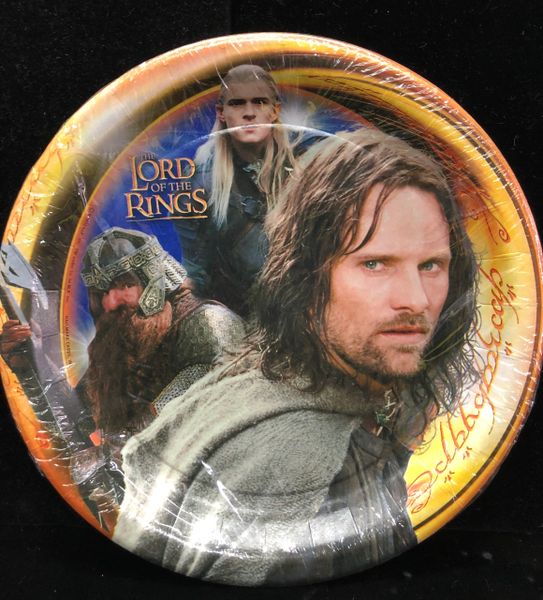 The Lord of the Rings Party Luncheon Plates - 9in, Licensed