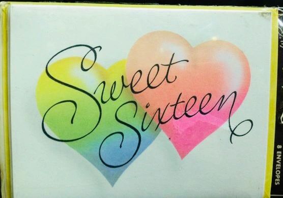 *Sweet 16 Sixteen Birthday Packaged Invitations, 8ct