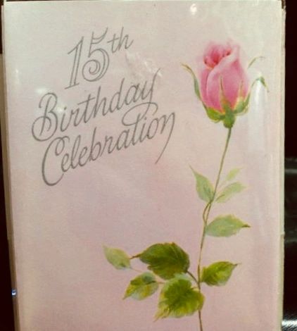 *Sweet 15 Birthday Party Packaged Invitations, 8ct - Pink Rose