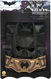 Batman Dark Knight Superhero Costume Kit - Purim - Halloween Sale - under $20