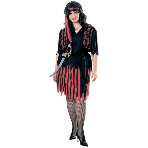 Plus Size Pirate Wench Costume - Purim - Halloween Sale - under $20
