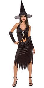 *Deluxe Midnight Witch Costume. Women's X-Small - Halloween