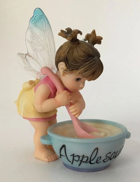 *My Little Kitchen Fairies: Applesauce Fairy Figurine, by Enesco - 2004