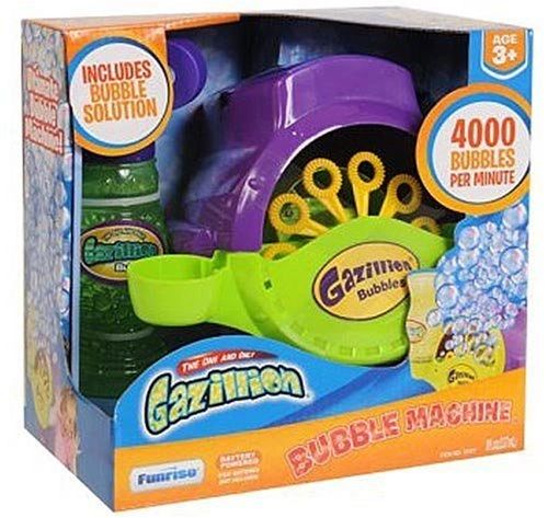 *Bubble Blast! Gazillion Bubble Machine Premium Blower Outdoors Party Birthday - Blows up to 4000 Bubbles a Minute