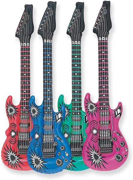 Inflatable Electric Guitar Rockstar - Musician - Musical - Purim - Instrumental